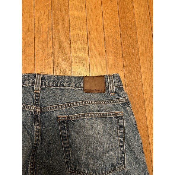 Perry Ellis Men’s Denim Jeans 36x30 Zipper Fly Medium Wash - Picture 5 of 5